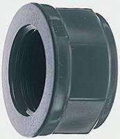 721960606 Georg Fischer Plastic Pipe Fitting, Straight Threaded Cap, Rp 1/2in