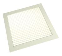 432-671 RS PRO White Aluminium Grille, Eggcrate Slat, 337 x 337mm