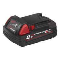 4932430062 Milwaukee  2Ah 18V Power Tool Battery, For Use With M18 Series