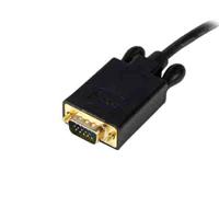 dp2vgamm15b StarTech.com DisplayPort to VGA Adapter, 4.6m Length - 1920 x 1200 Maximum Resolution