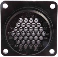 206151-1 TE Connectivity Circular Connector, 37 Contacts, Panel, Standard Connector, Socket, Male, CPC Series