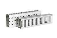 185-40188 HellermannTyton  Grey Cable Trunking - Narrow Slot, W37.5 mm x D50mm, L2m, PVC