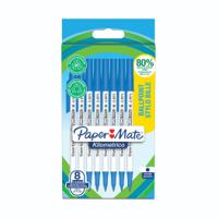 2187679 Paper Mate Blue Ball Point Pen, Medium Tip Size