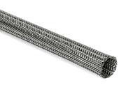 173-00400-hegemip04-petsncu-ml HellermannTyton Expandable Braided PET, Tin Plated Copper Black, Grey Cable Sleeve, 4mm Diameter, 100m Length,
