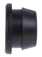 241-4580 RS PRO Black PVC 12mm Cable Grommet for Maximum of 8mm Cable Dia.