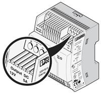 2868583 Phoenix Contact STEP POWER Switched Mode DIN Rail Power Supply, 85 → 264V ac ac Input, 12V dc dc Output, 5A