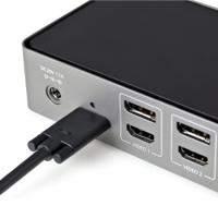 dk31c3hdpdue StarTech.com Triple Monitor 4K USB-C Docking Station with DisplayPort, HDMI - 6 x USB ports, USB A, USB C
