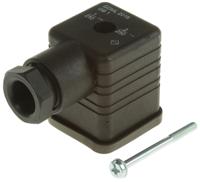 934407100-gdml-2016-gb-1-black Hirschmann GDML 2P+E DIN 43650 A, Female Solenoid Valve Connector, 250 V Voltage