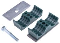 145-9778 RS PRO Double Tube Clamp for 28mm tube