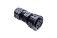 cc-03bffa-ll7001 Amphenol Industrial Industrial Circular Connector, 3 Contacts, Threaded, Socket, Female, IP67, Ceres Series