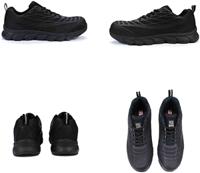 rs4010012 RS PRO Men's Black Fibreglass Toe Capped Safety Trainers, UK 12, EU 47