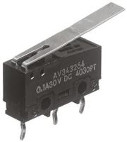 av3434613 Panasonic Long Hinge Lever Micro Switch, PCB Terminal, 100 mA @ 30 V dc, SP-CO