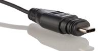 uc20ml-naml-qa001 Amphenol Industrial USB 2.0, Male USB A to Male USB C, 1m