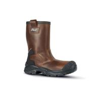 0rr40384-47 UPower ALASKA Brown Composite Toe Capped Men's Safety Boots, UK 12, EU 47