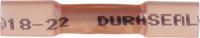 ds-18-22-rs TE Connectivity, DuraSeal Butt Splice Connector, Red, Insulated, Tin 22 → 18 AWG