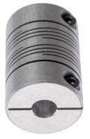 707252828 Huco Beam Coupling, 25mm Outside Diameter, 8mm Bore, 38.1mm Length Coupler