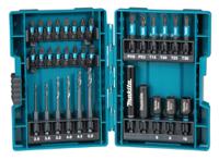 b-66896 Makita Phillips, Pozidriv, Torx Screwdriver Bit Set, PH1, PH2, PH2, PH3, PZ1, PZ2, PZ2, PZ3, T15, T15, T20, T20, T25,