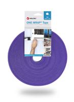 vel-ow64107 VELCRO® Purple Hook & Loop Tape, 10mm x 25m