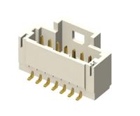 t1m-06-f-sv-l-p Samtec T1M Series Vertical Surface PCB Header, 6 Contact(s), 1 mm Pitch, 1 Row, Shrouded