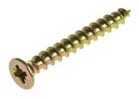 263-1814 RS PRO Pozidriv Countersunk Steel Wood Screw, Yellow Passivated, Zinc Plated, 3mm Thread, 25mm Length