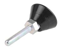 xffs-6x30 FlexLink M6 Thread Steel Adjustable Foot, 7.2mm Groove