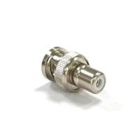 246-9514 RS PRO Straight 50Ω Coaxial Adapter BNC Plug to RCA Socket 250Hz