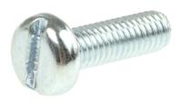 560-760 RS PRO Slot M3 Pan Steel Machine Screws DIN 85 x 10.0mm
