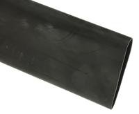 211-6292 RS PRO Halogen Free Heat Shrink Tubing, Black 38.1mm Sleeve Dia. x 1.2m Length 2:1 Ratio