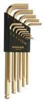 blx13g Bondhus 13 piece L Shape Imperial Hex Key Set, 0.05 → 7/32"