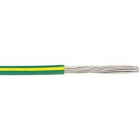 6710-gy005 Alpha Wire Ecogen Ecowire Series Green/Yellow 0.08 mm² Hook Up Wire, 28 AWG, 7/0.12 mm, 30m, MPPE Insulation, 6710 GY005