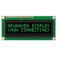 nhd-0216kzw-ag5 NEWHAVEN DISPLAY INTERNATIONAL Green Passive matrix OLED Display PCB Mount Parallel, SPI Interface