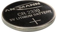 1516-0009-520 Ansmann CR2330 Coin Battery, 3V, 23mm Diameter
