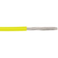 6719-yl005 Alpha Wire Ecogen Ecowire Series Yellow 5.2 mm² Hook Up Wire, 10 AWG, 105/0.25 mm, 30m, MPPE Insulation, 6719 YL005