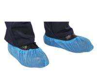 o0124 RS PRO Green Disposable Visitor Shoe Cover, One Size, 100Each pack, For Use In Food, Industrial