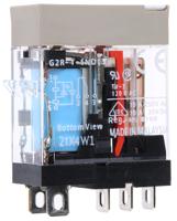 g2r-1-snd-12vdc-s Omron Plug In Power Relay, 12V dc Coil, 10A Switching Current, SPDT
