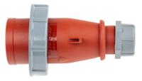 288 MENNEKES, AM-TOP IP67 Red Cable Mount 3P + N + E Industrial Power Plug, Rated At 16A, 400 V