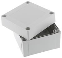 abs-9575-hg-enclosure Fibox Grey ABS Enclosure, IP66, IP67, 100 x 100 x 75mm