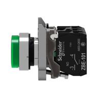 xb4bw13b5 Schneider Electric Harmony XB4 Series Illuminated Push Button, Panel Mount, 22mm Cutout, SPDT