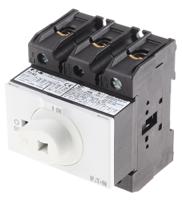 172836-p3-63xm Eaton 3P Pole Isolator Switch - 63A Maximum Current, 30kW Power Rating, IP65