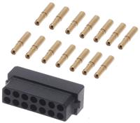 m80-8891405 HARWIN Datamate Connector Kit Containing 14 way DIL Female Shell, Crimps