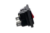 bva01z000011 Bulgin C14 Panel Mount IEC Connector Male, 10A, 250 V, Fuse Size 5 x 20mm