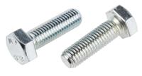 917-3006 RS PRO Bright Zinc Plated Steel, Hex Bolt, M14 x 45mm