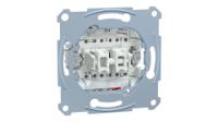 mtn3126-0000 Schneider Electric White Rocker Light Switch, 2 Way, D-Life