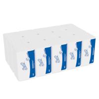 6637 SCOTT Scott Folded White Paper Towel, 186mm, 340 Sheets