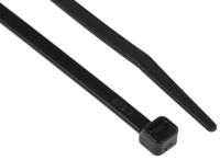233-506 RS PRO Cable Tie, 190mm x 4.8 mm, Black Nylon, Pk-1000