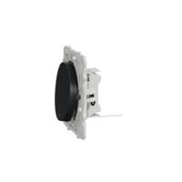 s540263 Schneider Electric Anthracite Rocker Switch, 2 Way, 1 Gang, Odace