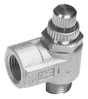 as1200-u1032 SMC AS Series Threaded Flow Regulator, UNF 10-32 Inlet Port x UNF 10-32 Outlet Port