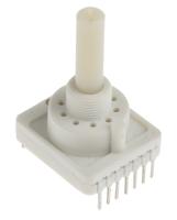 rtap4es10m25ns C & K, 10 Position, BCD SPST Rotary Switch, 150 mA @ 60 V dc, Through Hole