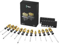 05133285001 Wera Phillips; Pozidriv; Slotted; Torx Screwdriver Set, 13-Piece
