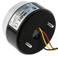 led80-02-03 Moflash LED80 Series Blue Multiple Effect Beacon, 10 → 100 V, Surface Mount, LED Bulb, IP67